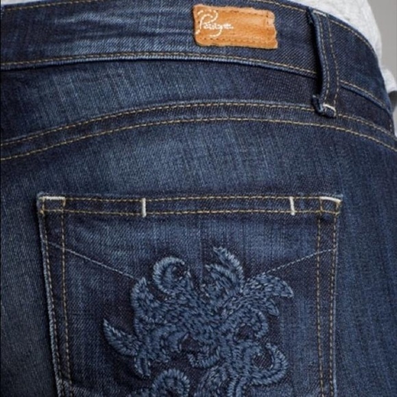 Paige "Hollywood Hill" Premium Boot-Cut Jean - Picture 5 of 9